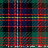 Cameron of Erracht Modern tartan