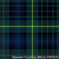 Stewart Hunting Modern tartan