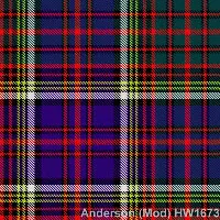 Anderson Modern tartan