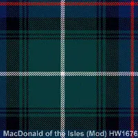 MacDonald of the Isles Modern tartan